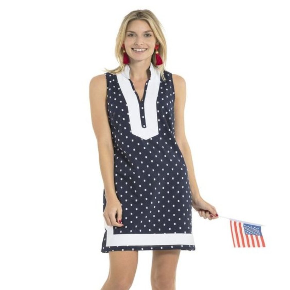 STS Sail to Sable classic sleeveless tunic dress M